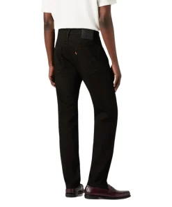 Levis 502 Jeans Tapered Fit in schwarzem Nightshine