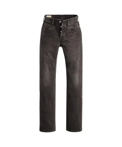 Levi's 501 90s Jeans mit geradem Bein in schwarzer Waschung