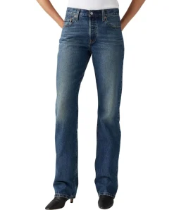 Levi's 501 90s Jeans mit geradem Bein in Mittelblau