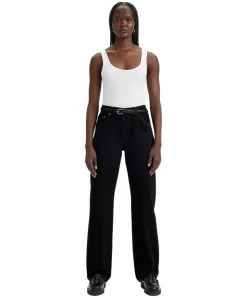 Levi's 501 90s Jeans Straight Leg in Schwarz