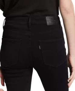 Levis 721 schwarze Jeans mit Vier Wege Power Stretch