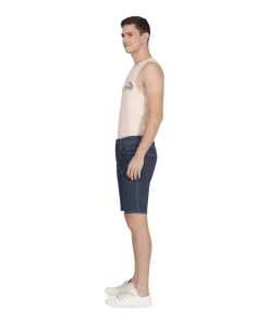 Levi's 405 Shorts aus mittelblauen Denim mit Stretch