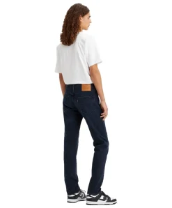 Levi’s 511 Slim fit Jeans in dunkelblauen Stonewash