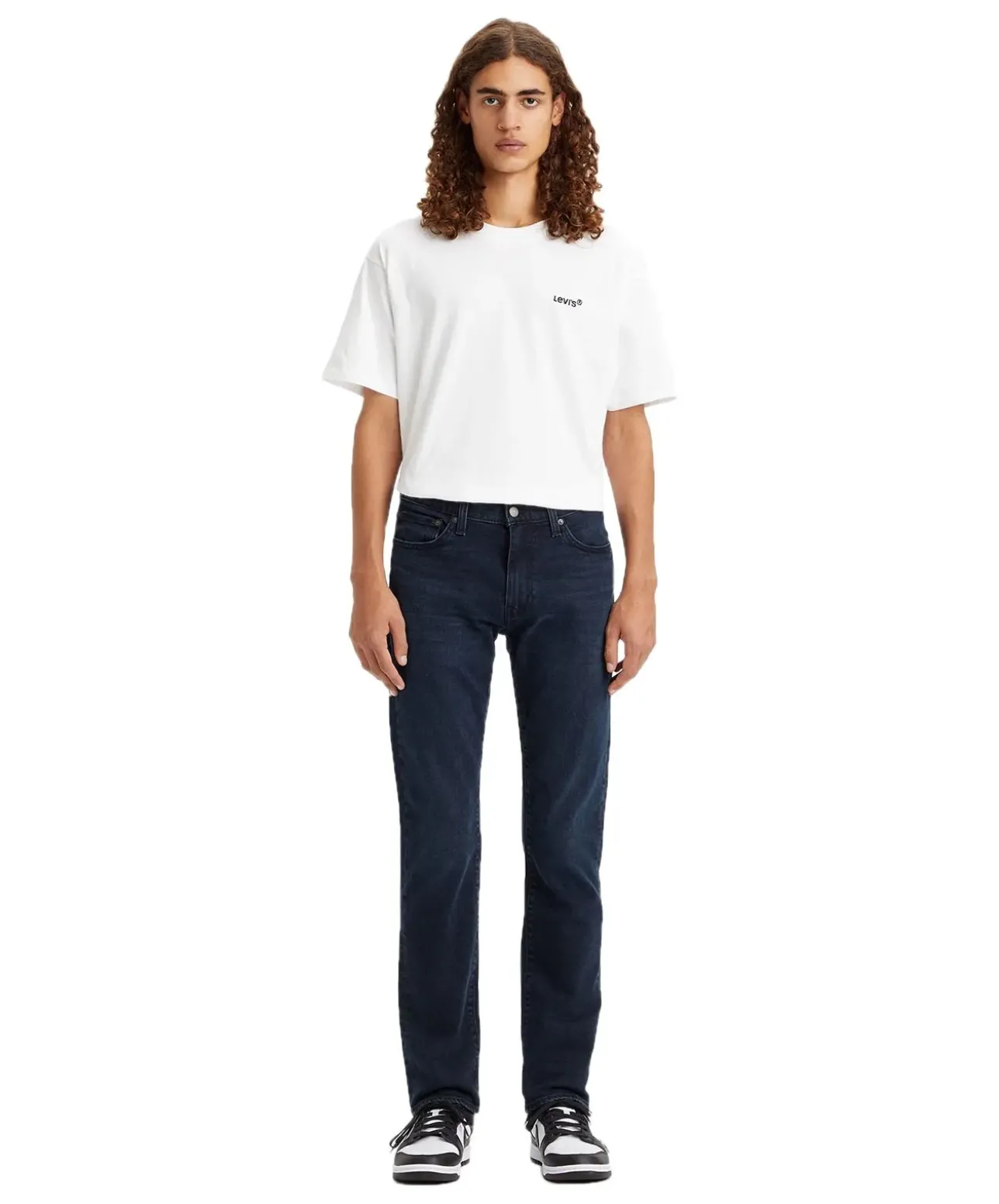 Levi’s 511 Slim fit Jeans in dunkelblauen Stonewash