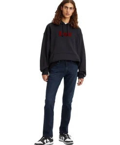 Levi’s 511 Slim fit Jeans in dunkelblauen Stonewash