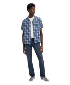Levi's 511 Slim Jeans in dunkelblauer Waschung