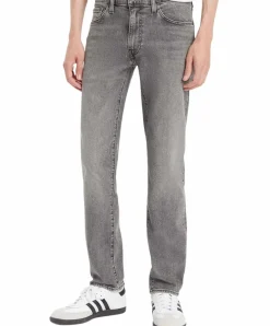 Levi's 511 Slim Jeans in grauer Whatever Waschung