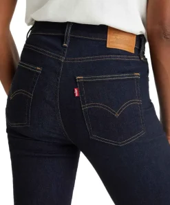 Levis 724 Straight Jeans in Dark Indigo Rinse