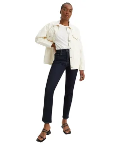 Levis 724 Straight Jeans in Dark Indigo Rinse