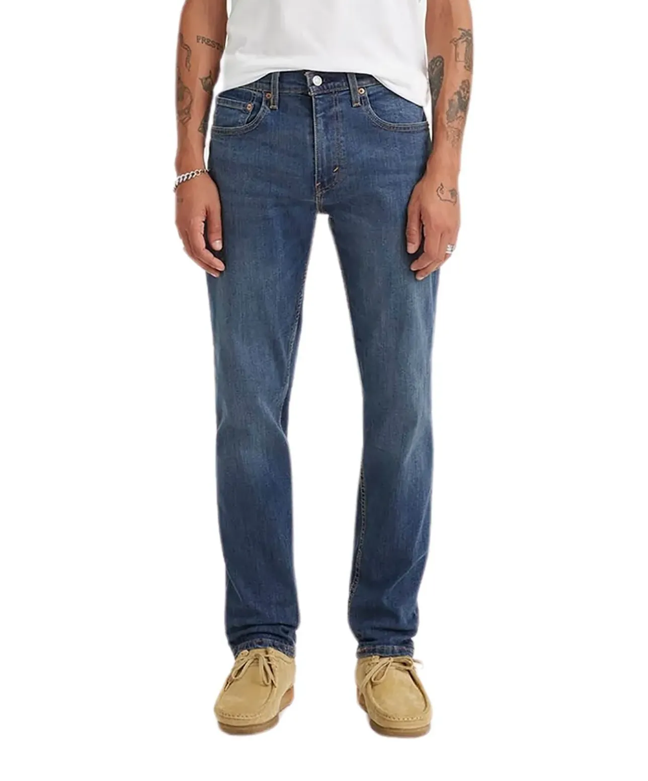Levi's 502 Taper Jeans in blauer Panda-Waschung