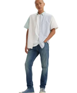 Levis 512 Taper Jeans in blauer Vintage-Waschung