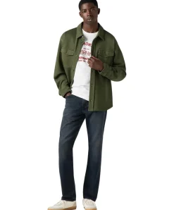 Levi's 502 Taper Jeans in dunkler Out Of Reach Waschung