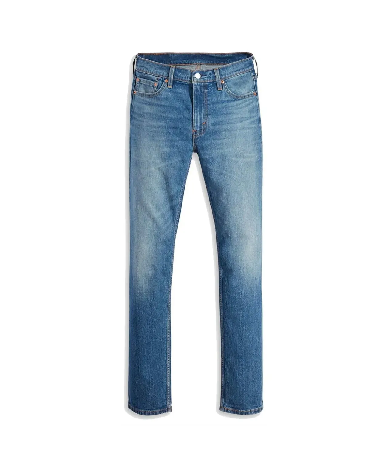 Levis 502 Taper Jeans in mittelblau mit Stretchkomfort