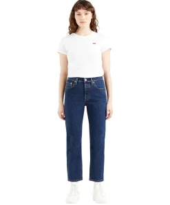 Levi's Damen-Jeans 78 Crop 501 Original in Stonewash