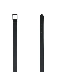 Levi's Gürtel Ashland aus glattem Rindsleder in Schwarz