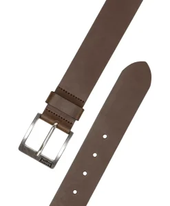 Levi's Gürtel aus Leder Cloverale in Dunkelbraun