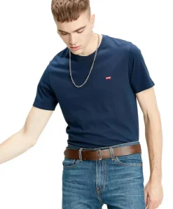 Levi's Gürtel New Duncan aus glattem Leder in Braun