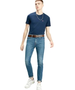 Levi's Gürtel New Duncan aus glattem Leder in Braun