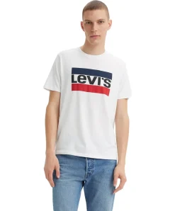 Levi's Herren T-Shirt Sportswear Logo Tee 84 in Weiß