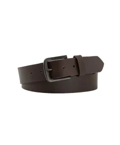 Levi's Herrengürtel Seine Metal aus braunem Leder