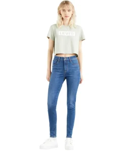 Levi's High Rise Skinny Jeans 720 in hellem Echo Cloud
