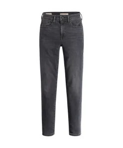 Levis High Waist Skinny Jeans 721 in schwarzem Clear Way