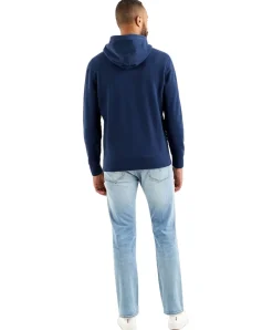 Levi's Hoodie Original Housemark mit kleinem Logo in Blau