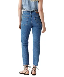 Levi's Jeans ⅞ Crop 501 in blauem Stonewash