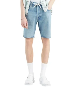 Levi's Jeans Original Shorts 501 Hemmed in hellblau