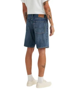 Levis Jeans Shorts 468 im blauen Baggy Style