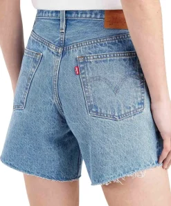Levi's Jeans Shorts 501 Rolled in hellblau Orinda Night