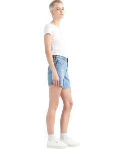 Levi's Jeans Shorts 501 Rolled in hellblau Orinda Night
