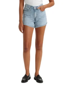 Levis Jeans Shorts 80'S Mom in Hellblau