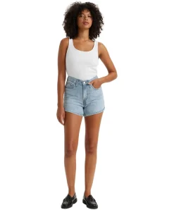 Levis Jeans Shorts 80'S Mom in Hellblau