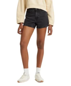 Levis Jeans Shorts 80'S Mom in Schwarz