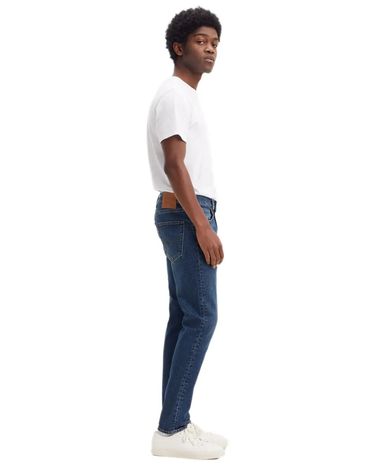 Levis Jeans Taperd 512 in mittelblauem Indigo