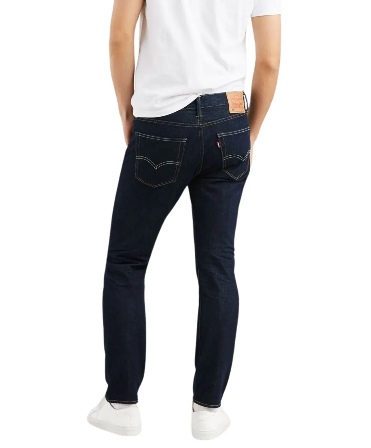 Levis Jeans Tapered 502 Regular in blauem Onewash