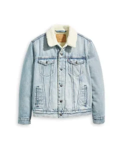 Levi's Jeansjacke mit Fell in hellblauem Stonebridge