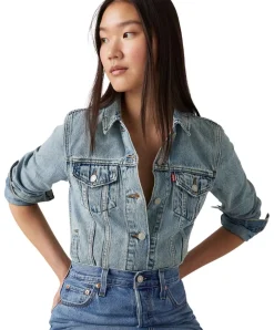 Levis Jeansjacke Original Trucker in All Mine-Waschung