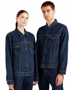 Levis Jeansjacke Trucker in Rinse-Waschung