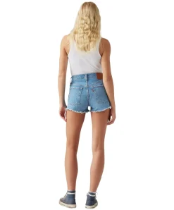 Levi's Jeans-Shorts 501 Original mit ausgefranstem Saum