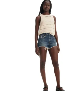 Levi's Jeans-Shorts 501 Original aus hellblauem Denim