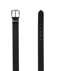 Levi's Ledergürtel Pilchuck in Schwarz