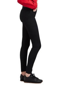 Levi's Mile High Super Skinny Jeans in Schwarz