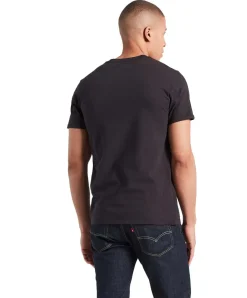 Levis Original Tee - Schwarzes T-Shirt aus Baumwolljersey