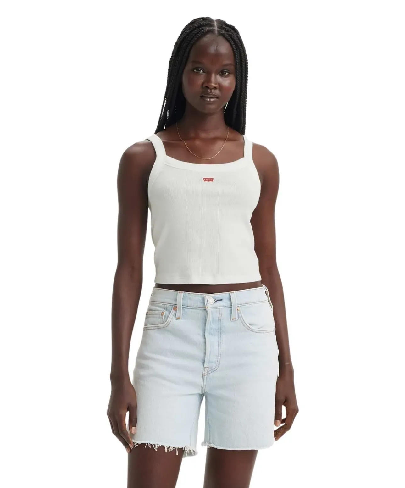 Levi‘s Shirt ohne Ärmel Sporty in Weiß