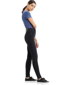 Levi's Skinny Jeans Mile High in schwarzem Ground