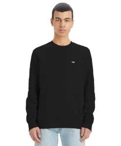 Levi’s Sweatshirt New Original aus schwarzer Frottee