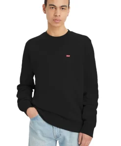 Levi’s Sweatshirt New Original aus schwarzer Frottee