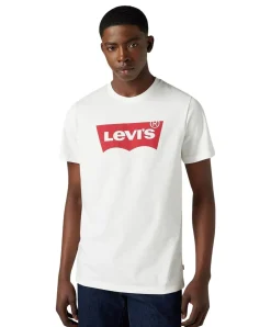 Levi's T-Shirt Housemark in Weiß mit Logo-Print